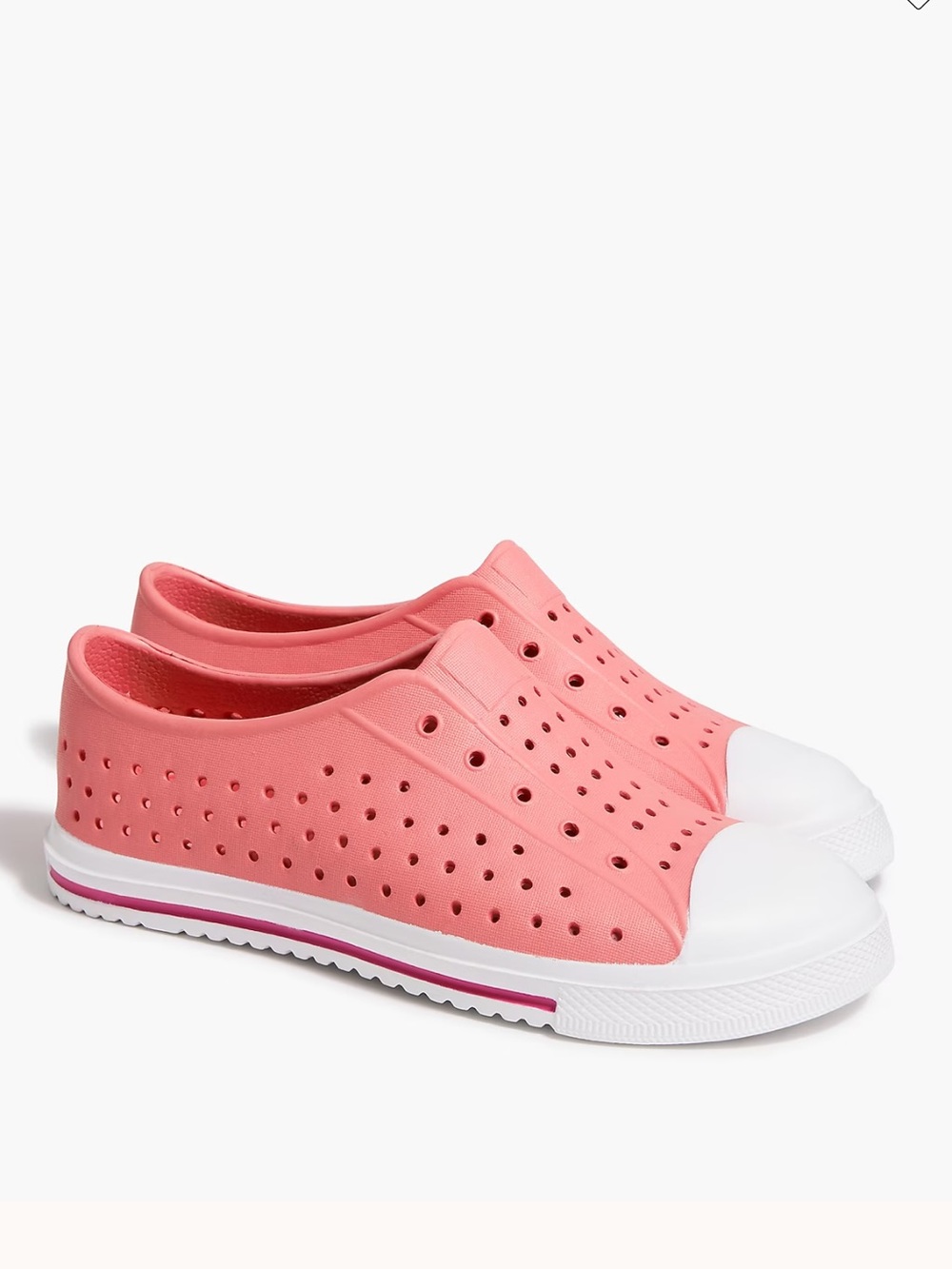 New J Crew crew cuts pink waterproof sneaker K5